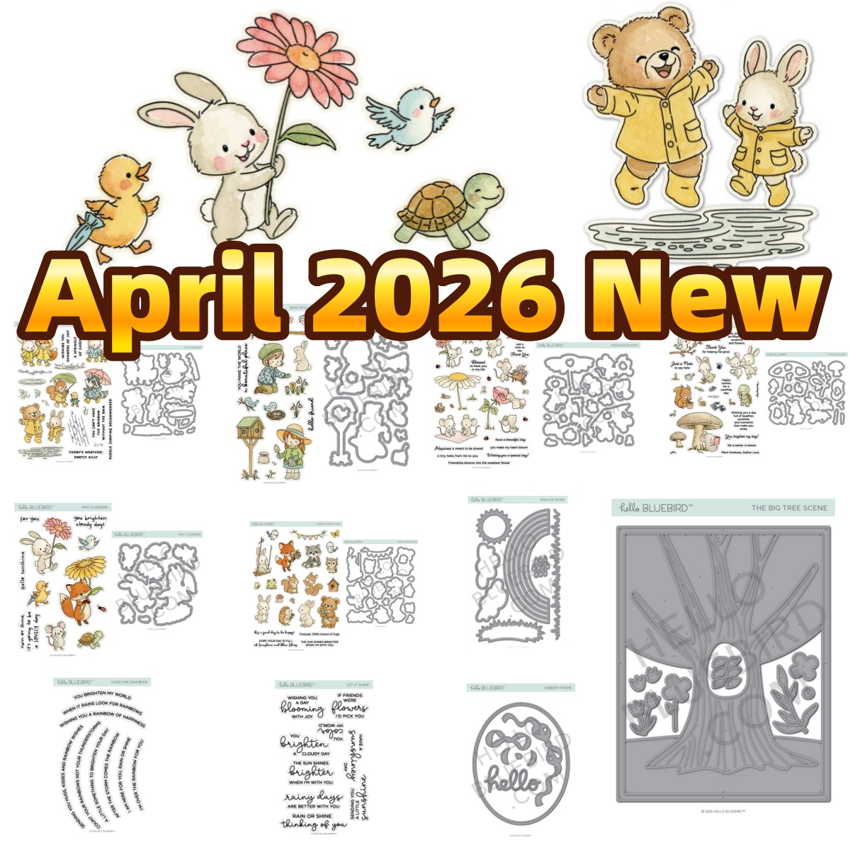 Interior Design Paper - April 2026 New Flowers Rainbow Metal