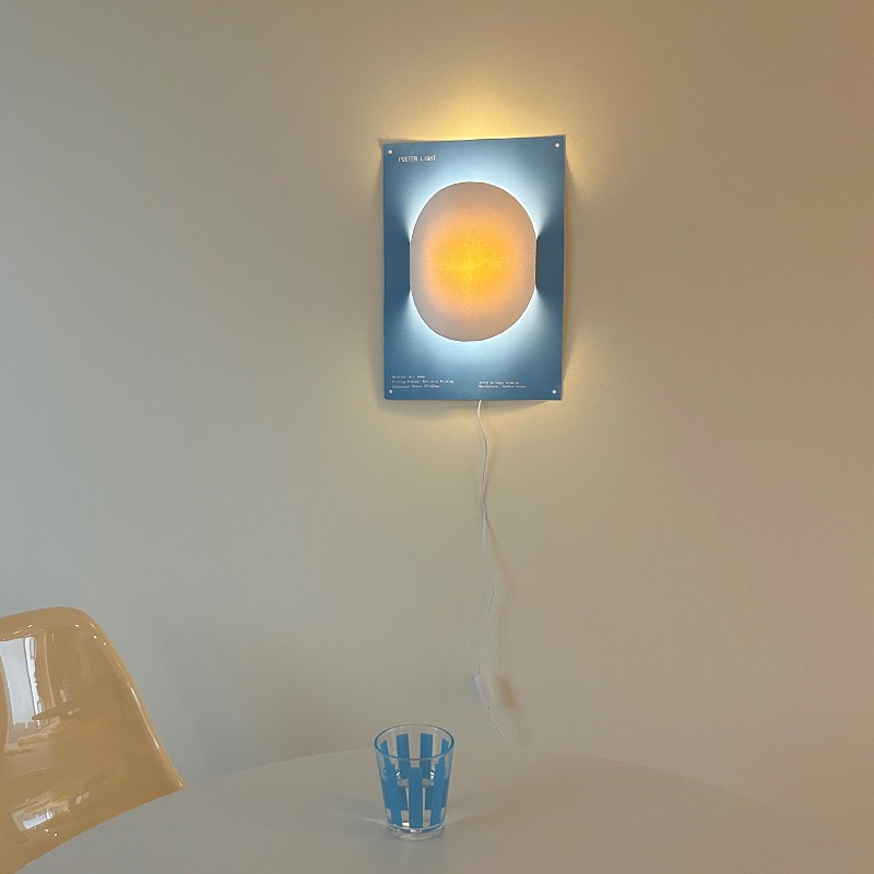Simple Designer Paper Wall Lam - Interior Design Illustration recension och pris