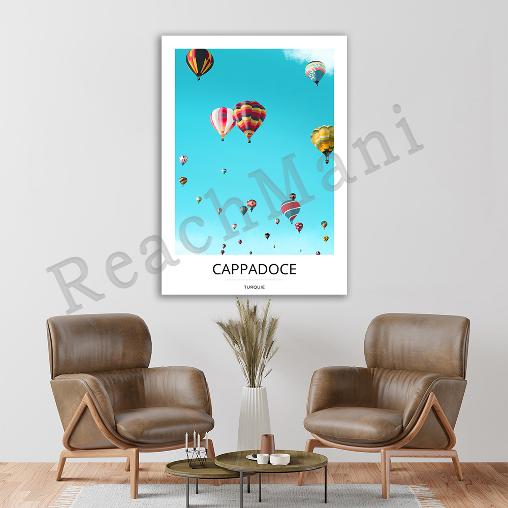 Cappadocia, poster printing, t - Interior Design Illustration recension och pris