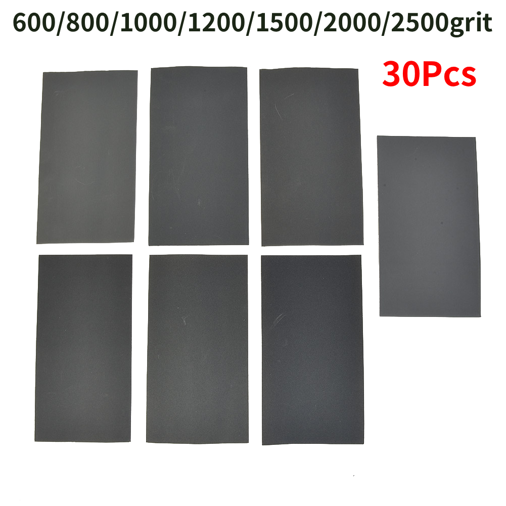 70pcs Sandpaper Wet/ Dry 600 8 - Interior Design Paper recension och pris