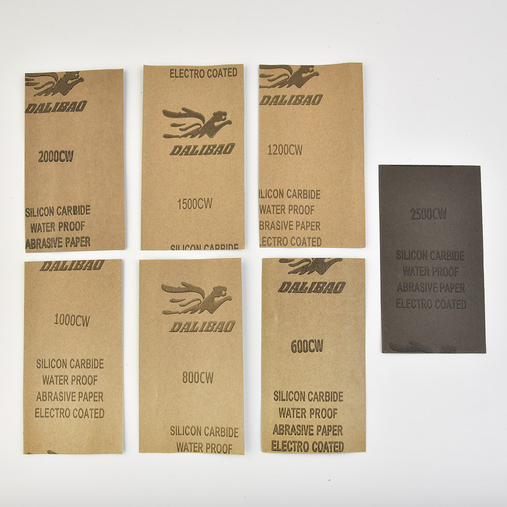 70pcs Sandpaper Wet/ Dry 600 8 - Interior Design Paper recension och pris
