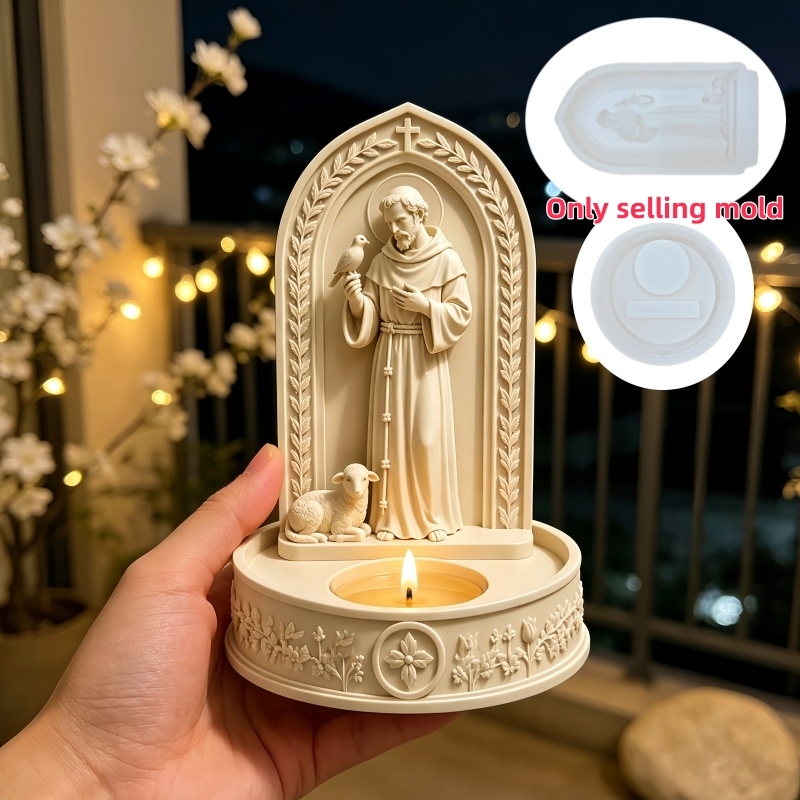 Jesus Shepherd Candle Cup Resi - Ceramic Candle Vessel recension och pris