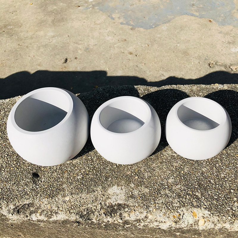 Spherical Flowerpot Silicone M - Ceramic Candle Vessel recension och pris