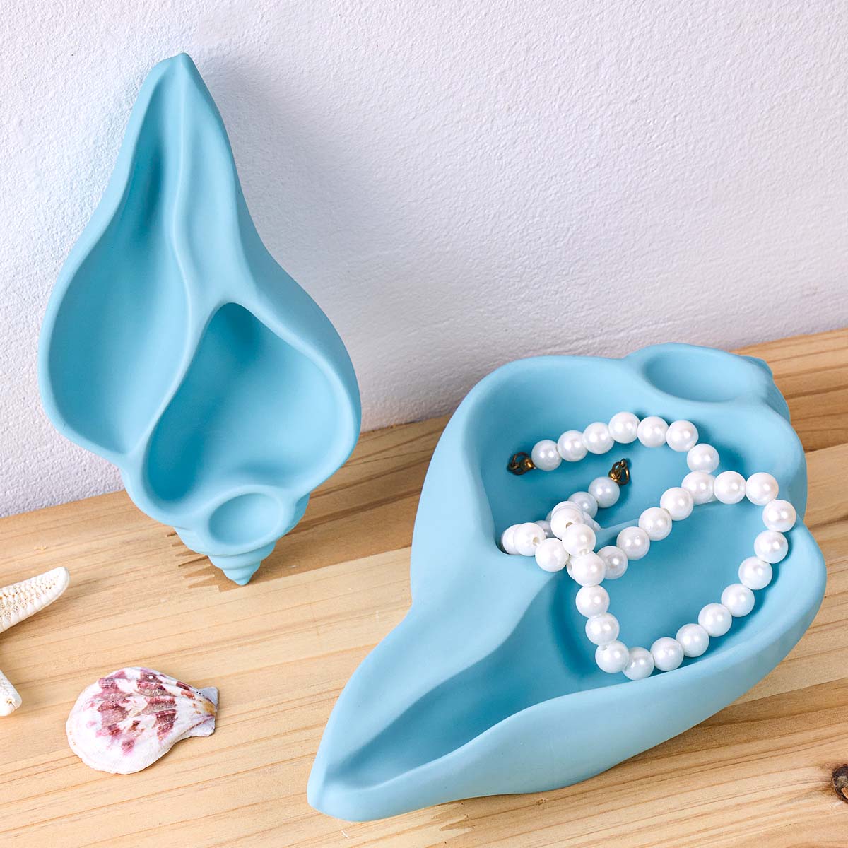 Ocean Conch Shell Candle Cup S - Ceramic Candle Vessel recension och pris