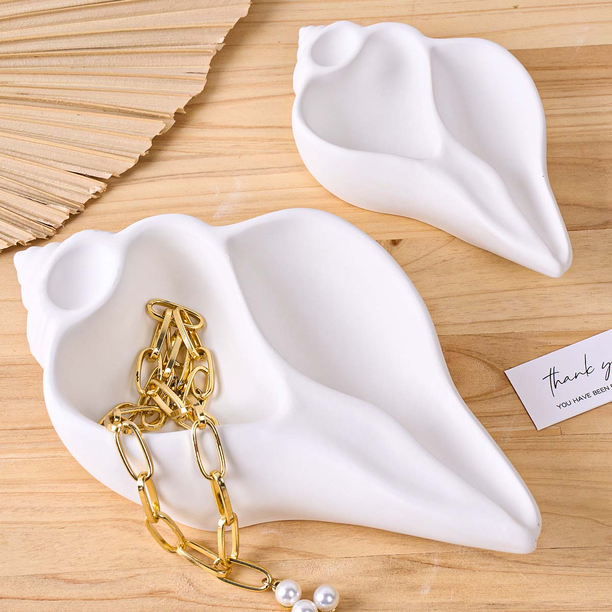 Ocean Conch Shell Candle Cup S - Ceramic Candle Vessel recension och pris
