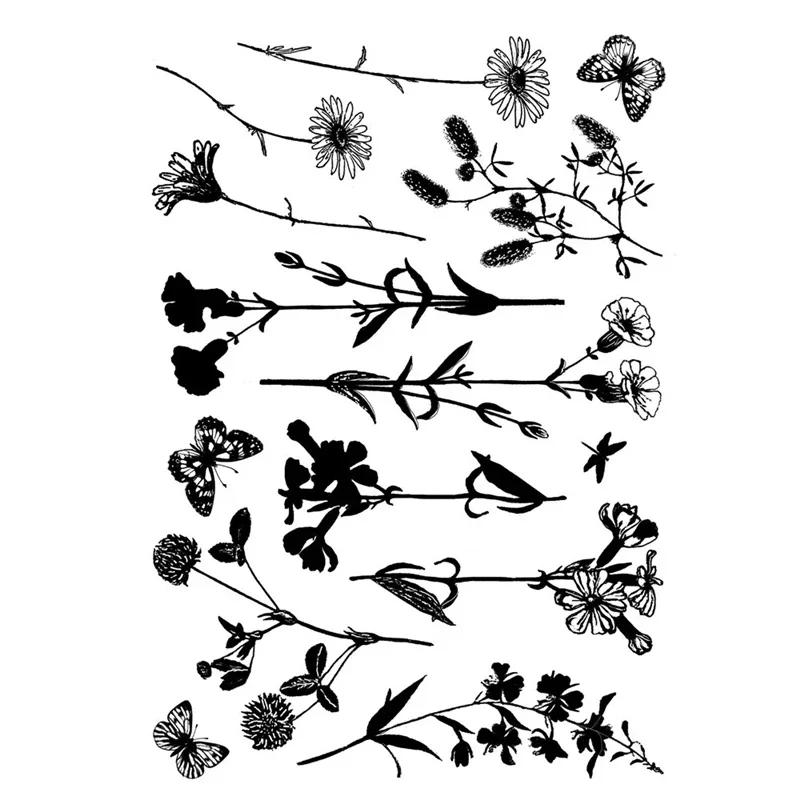 New Arrival Plant Clear Stamps - Interior Design Paper recension och pris