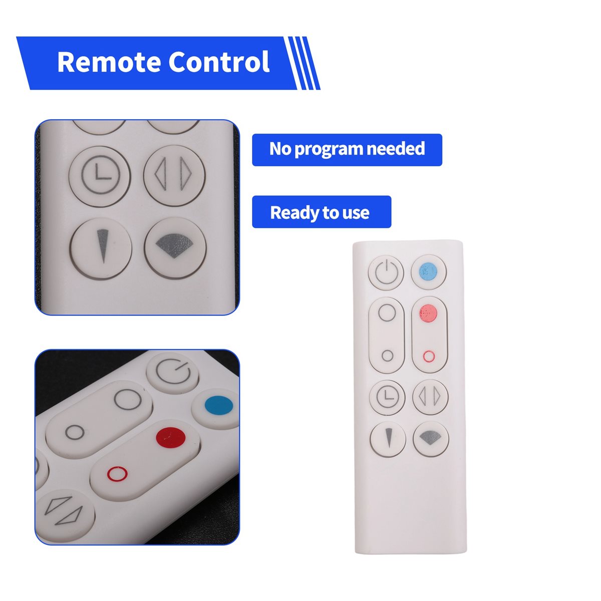 T73C! Replacement Remote Contr - Dyson Fan Pure Cool recension och pris