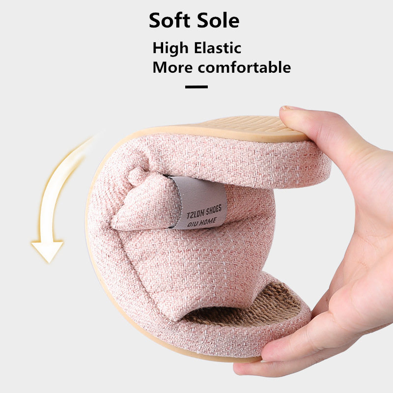 Men's Breathable Linen Slipper - Linen Roller Blind recension och pris