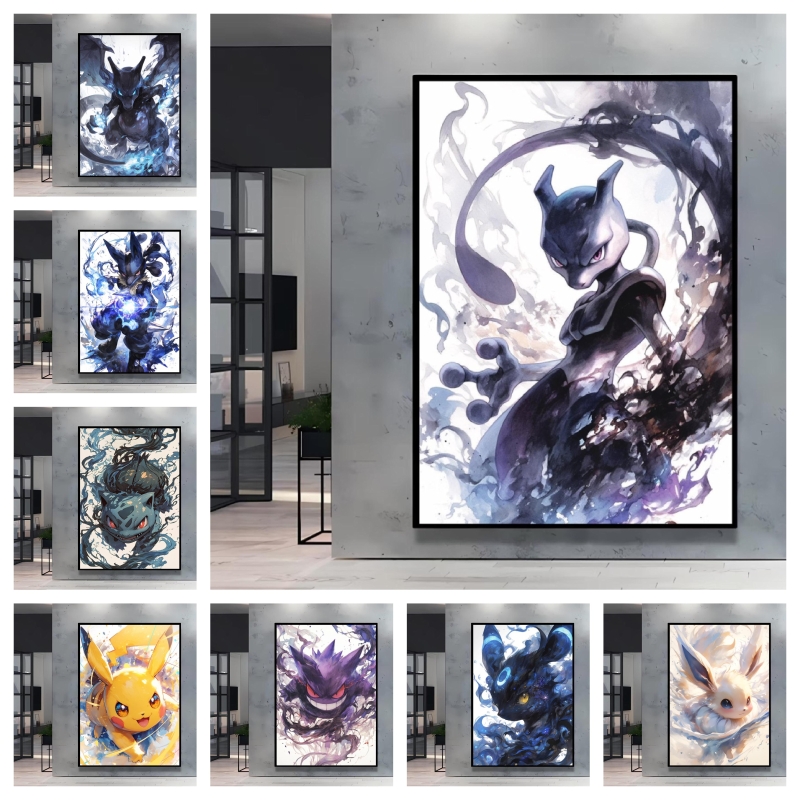 Classic Pokemon HD Canvas Pain - Interior Design Modern recension och pris