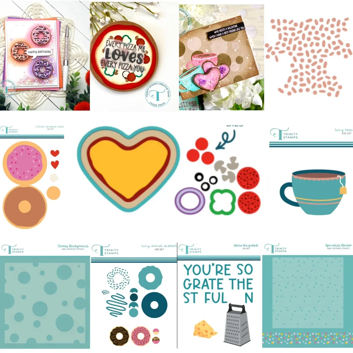 Hearts Pizza Metal Cutting Die - Interior Design Paper recension och pris