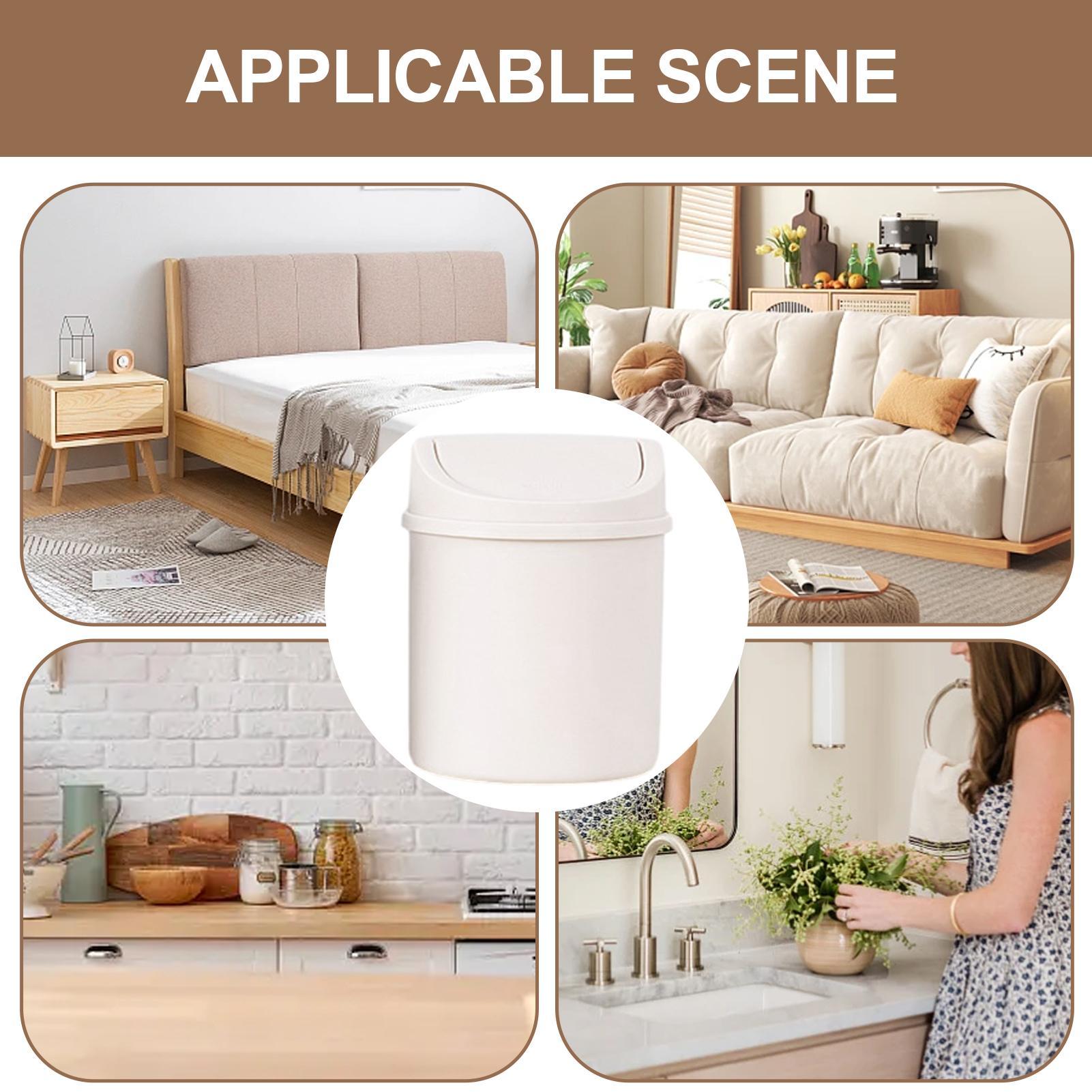 Mini Trash Can Tabletop Trash  - Interior Design Your Room recension och pris