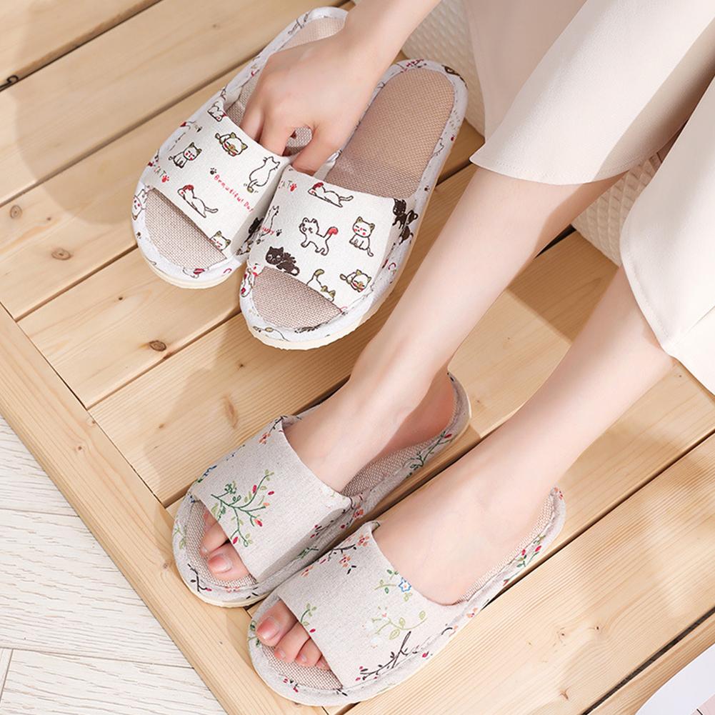 Women Flax Slippers Home Slipp - Linen Roller Blind recension och pris
