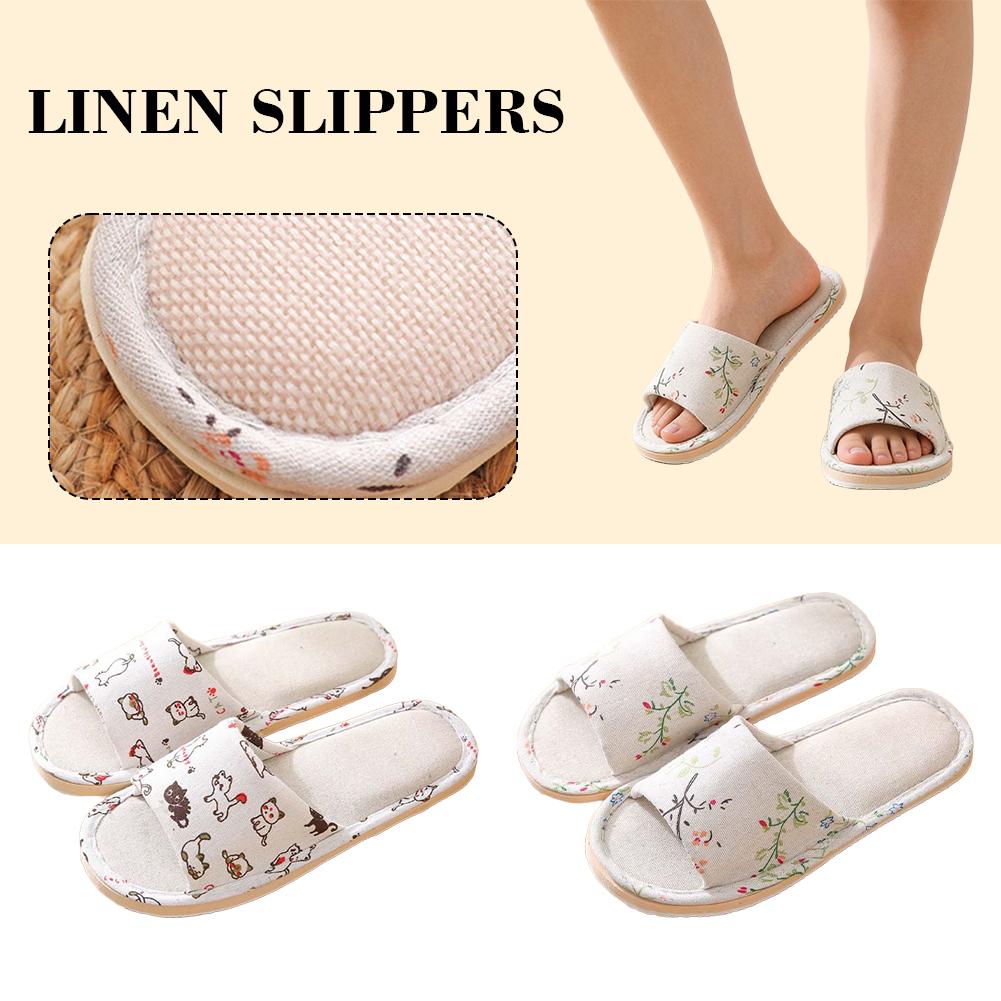 Women Flax Slippers Home Slipp - Linen Roller Blind recension och pris