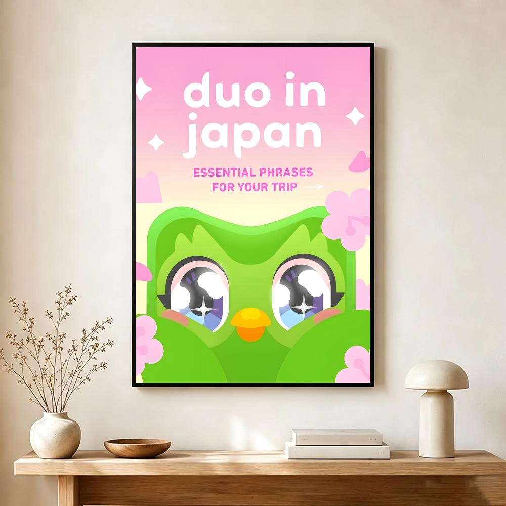 Language App D-duolingo Poster - Interior Design Language recension och pris