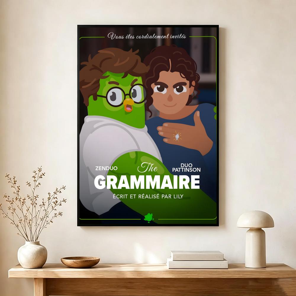 Language App D-duolingo Poster - Interior Design Language recension och pris
