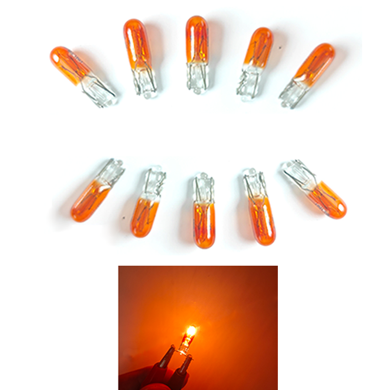 10pcs W2W T5 12v 1.2w Car Halo - Interior Design Intern recension och pris