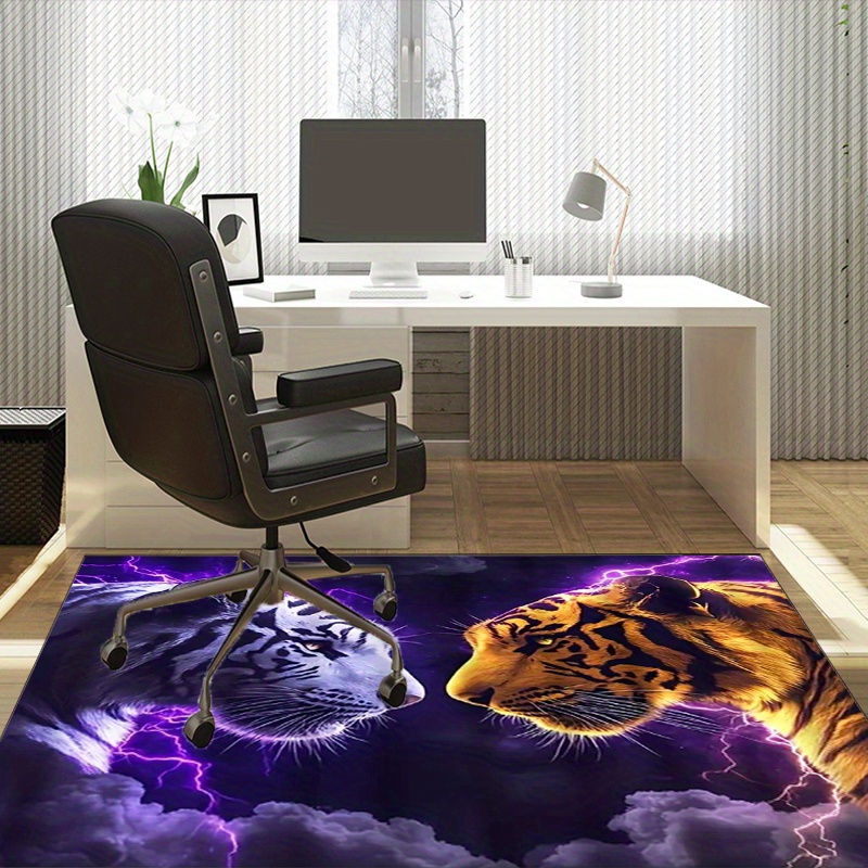 Tiger faces rug with electric  - Interior Design Your Room recension och pris