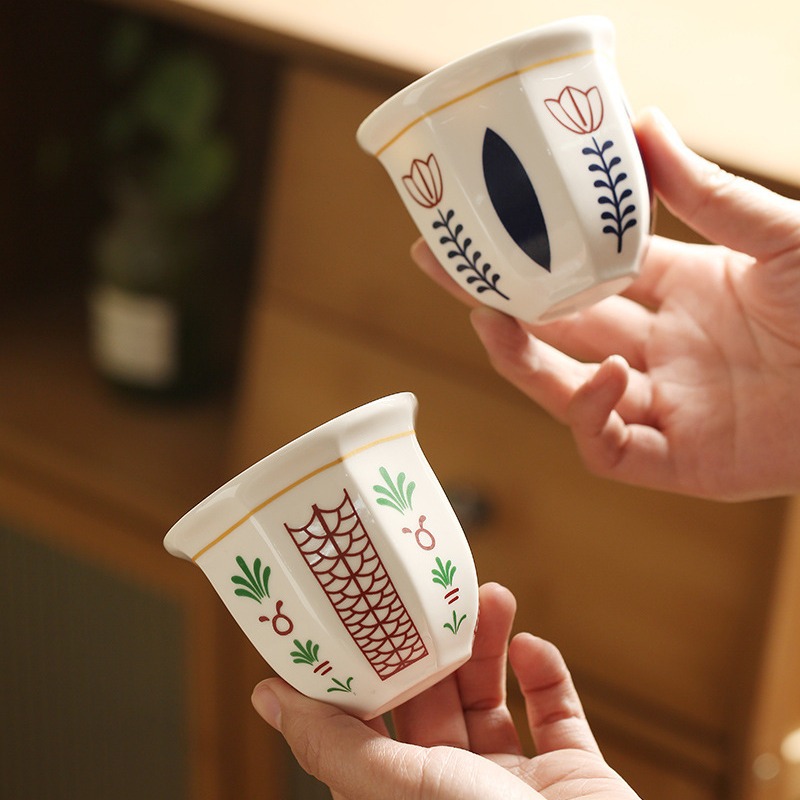 180ml/250ml Coffee Cup Hand He - Ceramic Candle Vessel recension och pris