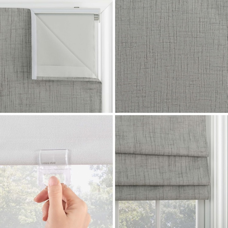 Best Selling Modern Design Ful - Linen Roller Blind recension och pris