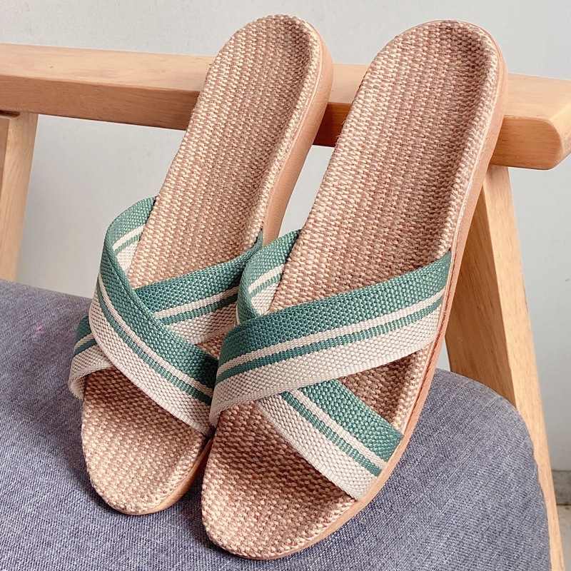 Summer Men Linen Beach Slipper - Linen Roller Blind recension och pris