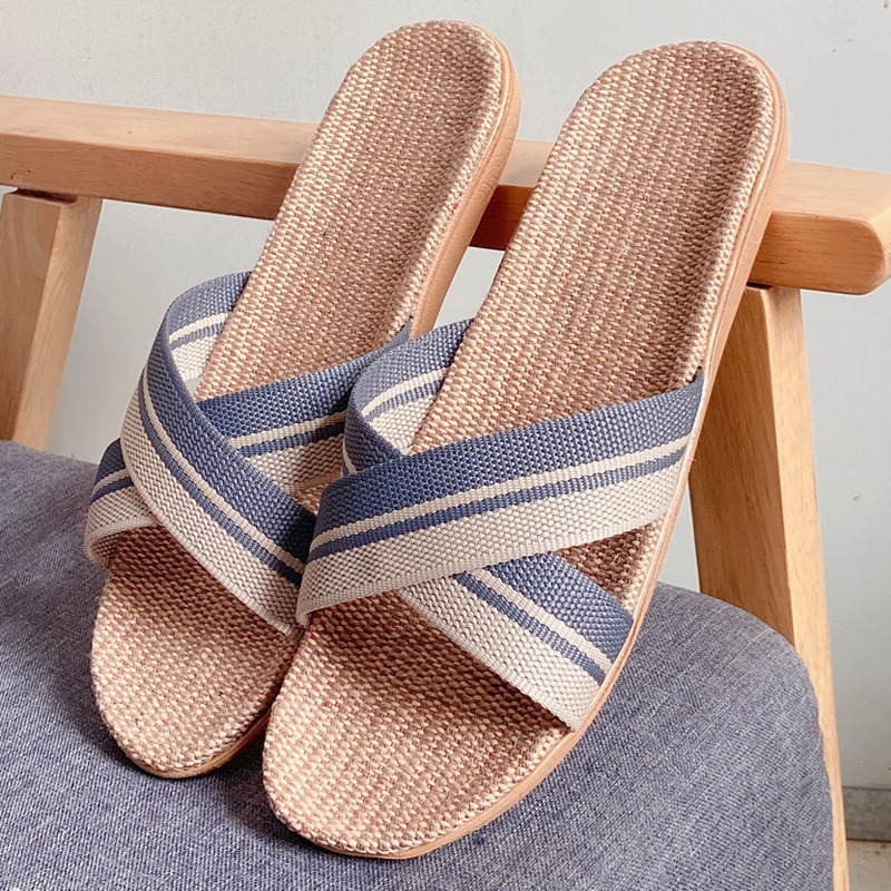Summer Men Linen Beach Slipper - Linen Roller Blind recension och pris