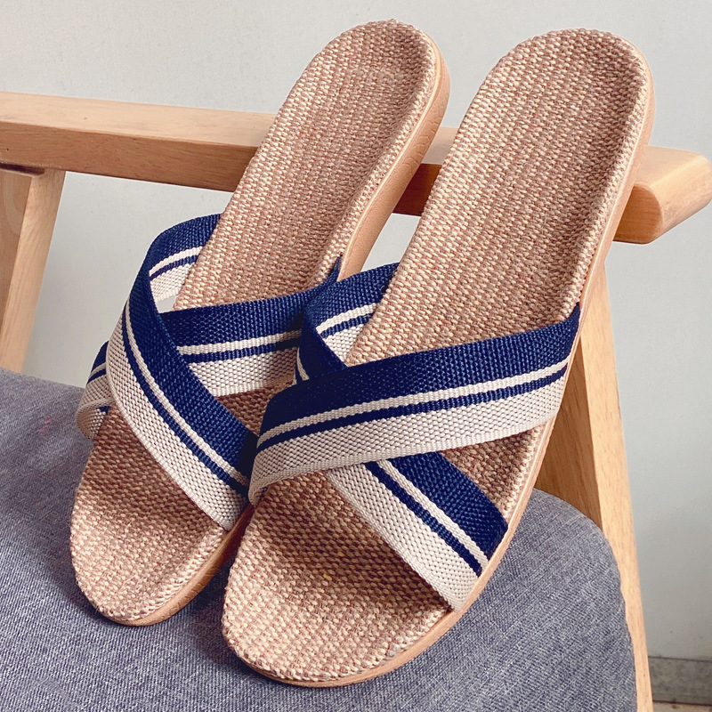 Summer Men Linen Beach Slipper - Linen Roller Blind recension och pris