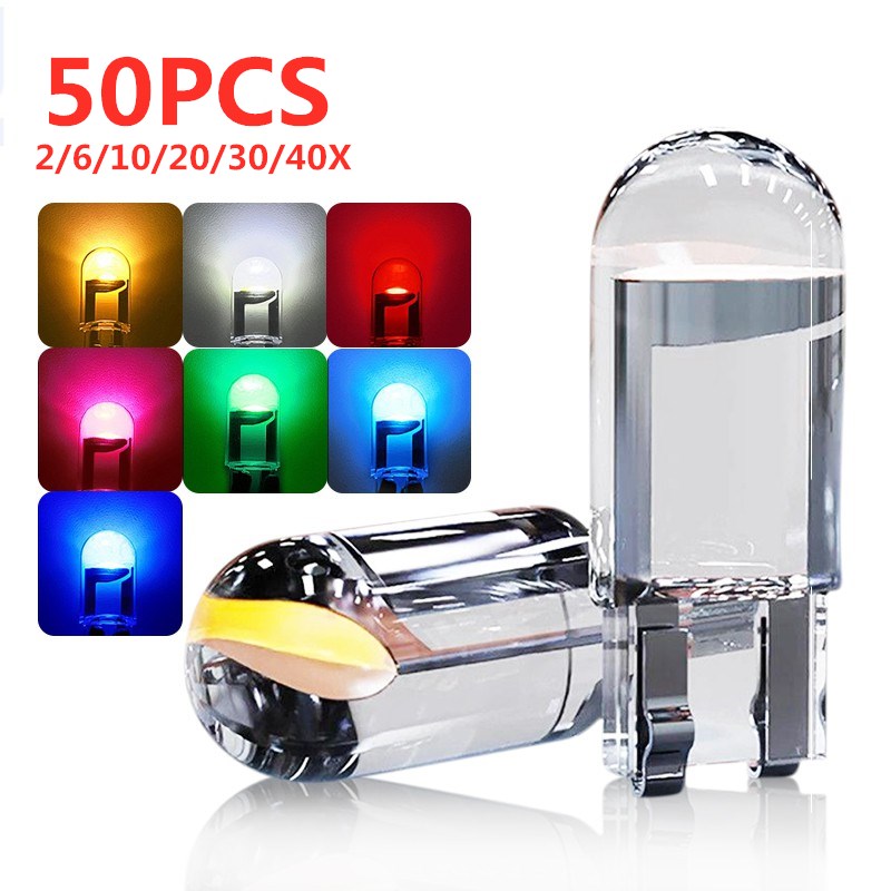 W5W Led T10 Car Light COB Glas - Interior Design Intern recension och pris