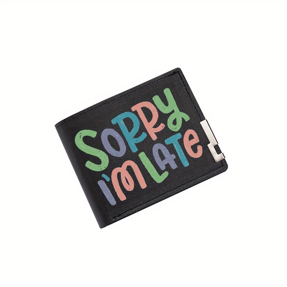 Colorful Sorry Late Text Illus - Interior Design Illustration recension och pris