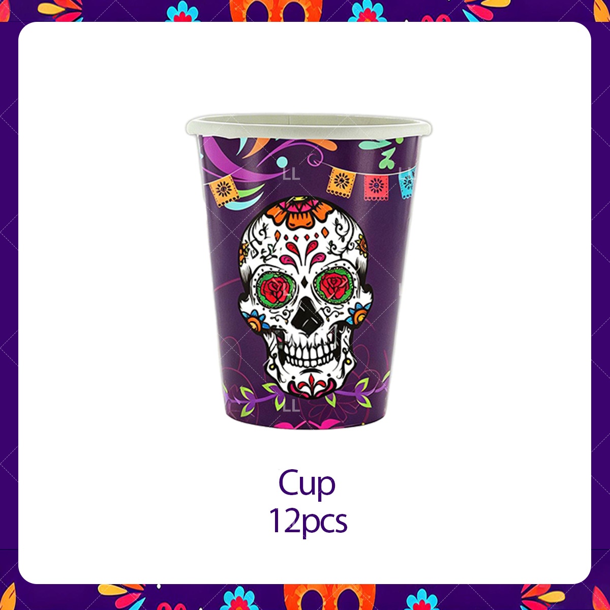 Day of the Dead Party Decorati - Ceramic Candle Vessel recension och pris