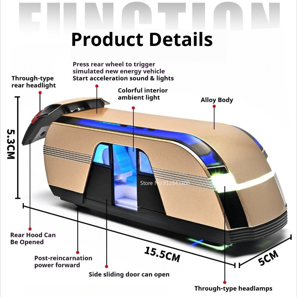 1:32 Robovan Driverless Bus Ro - Interior Design Article recension och pris