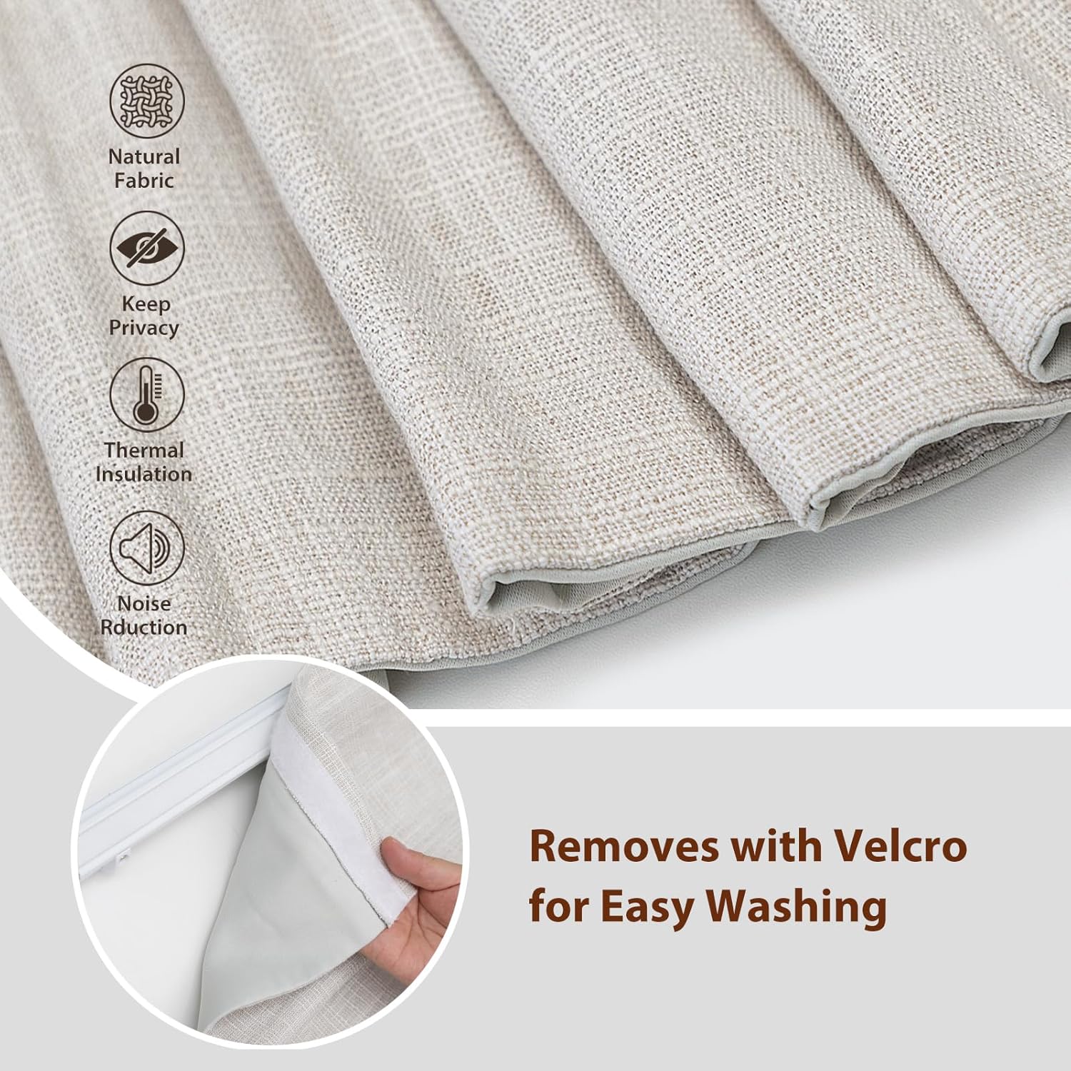 Luxury High Quality Easy to In - Linen Roller Blind recension och pris