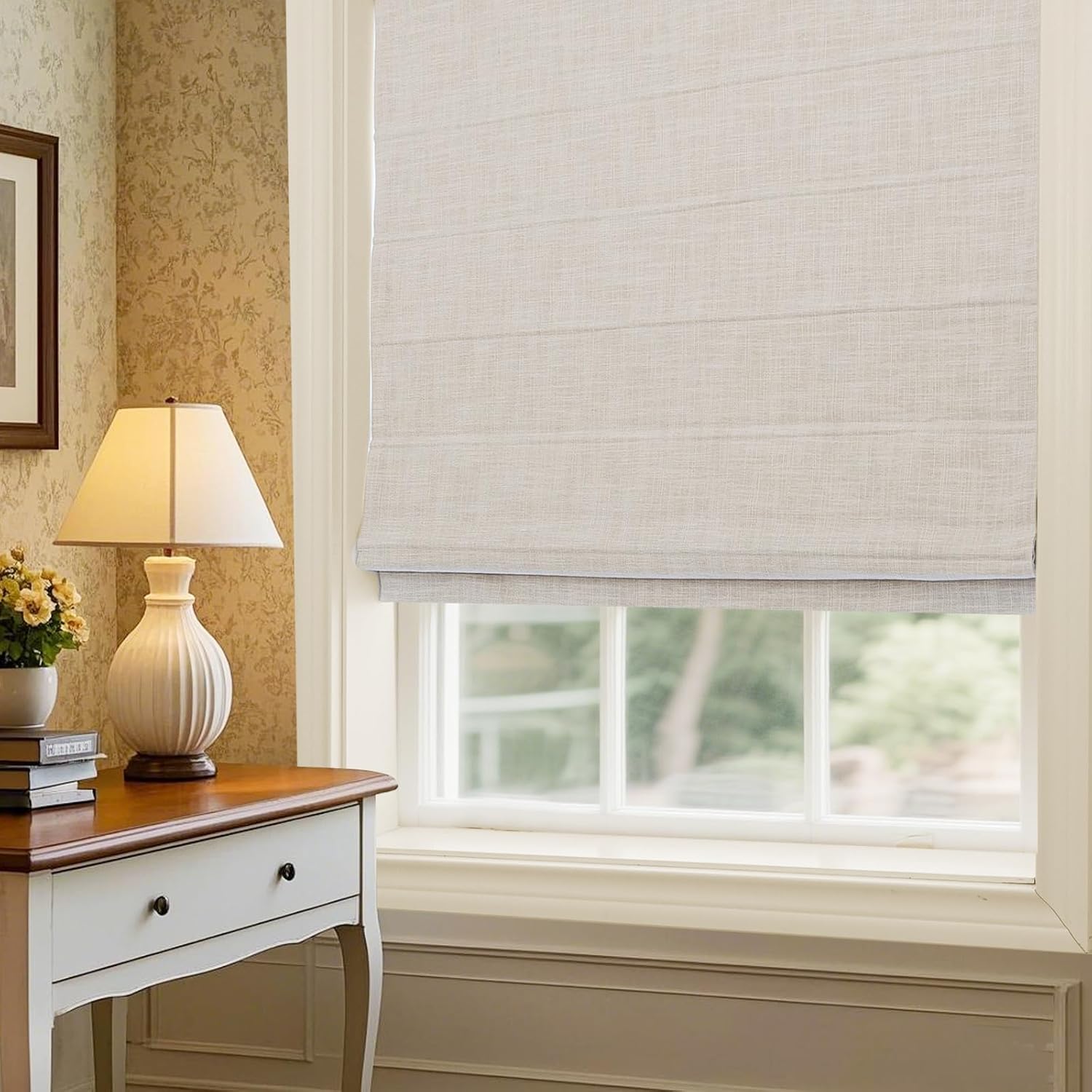 Luxury High Quality Easy to In - Linen Roller Blind recension och pris