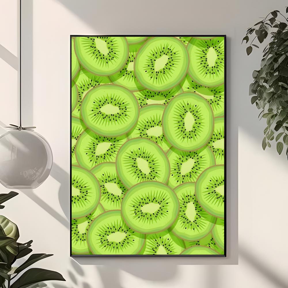 Vibrant Tropical Fresh K-Kiwi  - Interior Design Illustration recension och pris