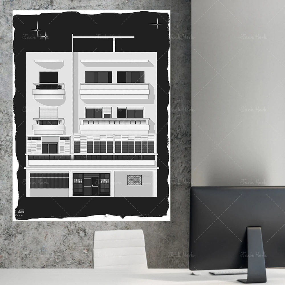 Bauhaus Tel Aviv Print | Moder - Interior Design York recension och pris