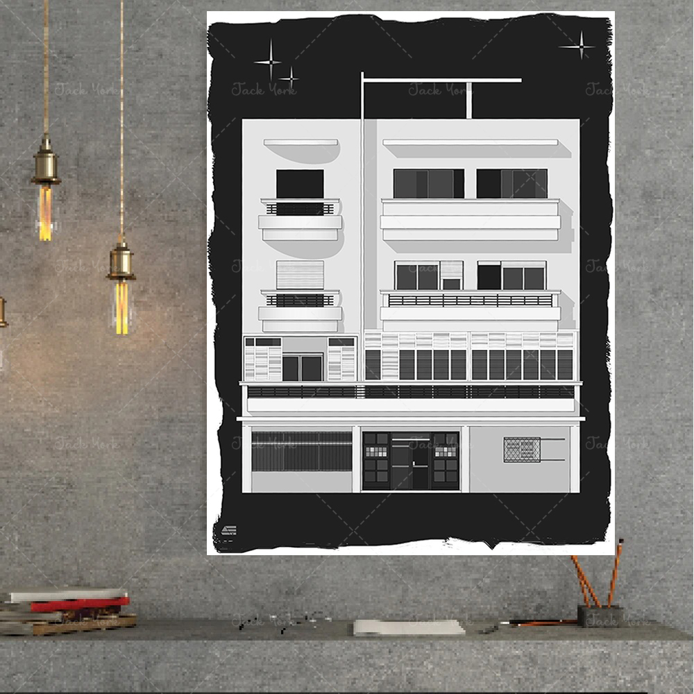Bauhaus Tel Aviv Print | Moder - Interior Design York recension och pris